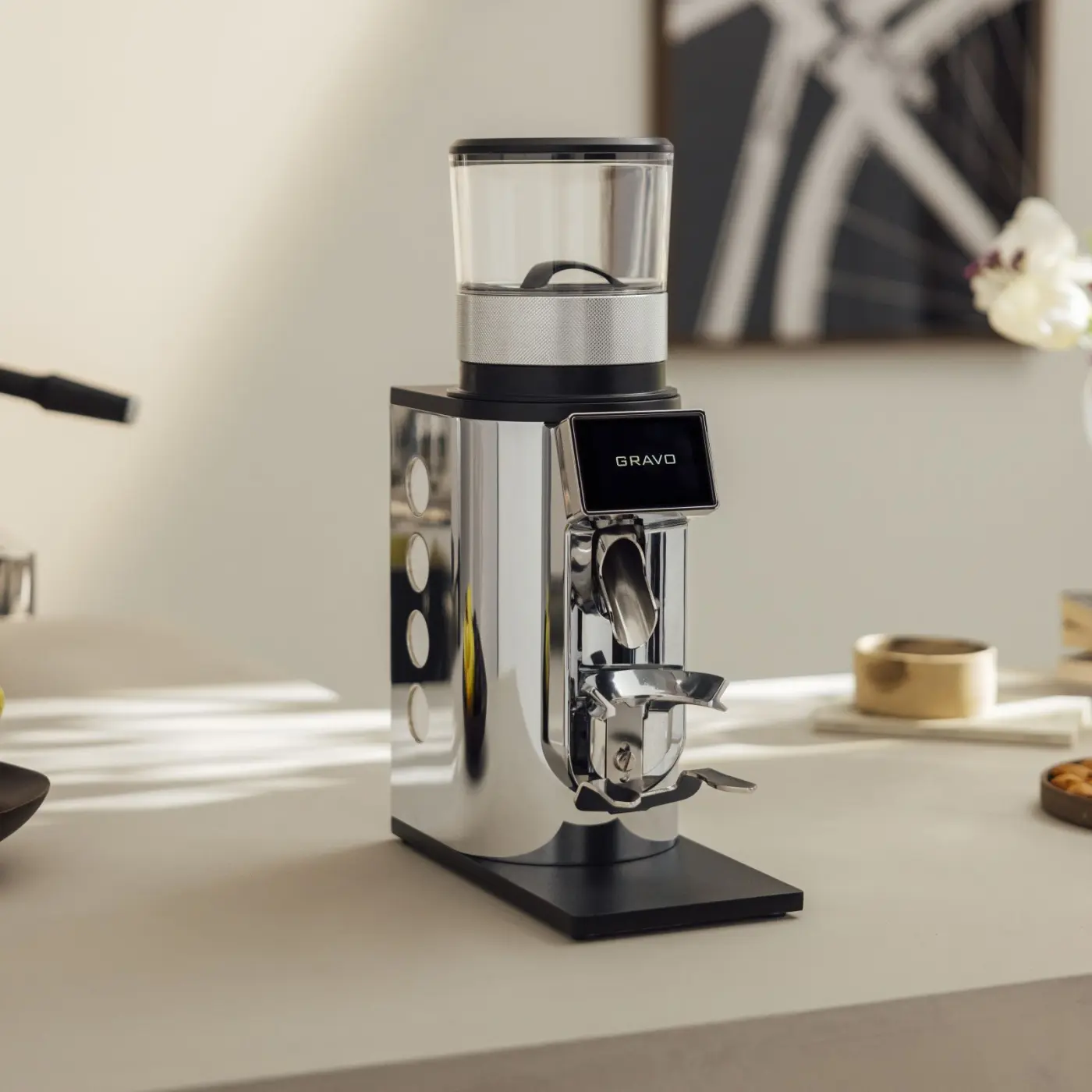 Moulin à café | GRAVO Black Rocket Espresso | Vente en Ligne