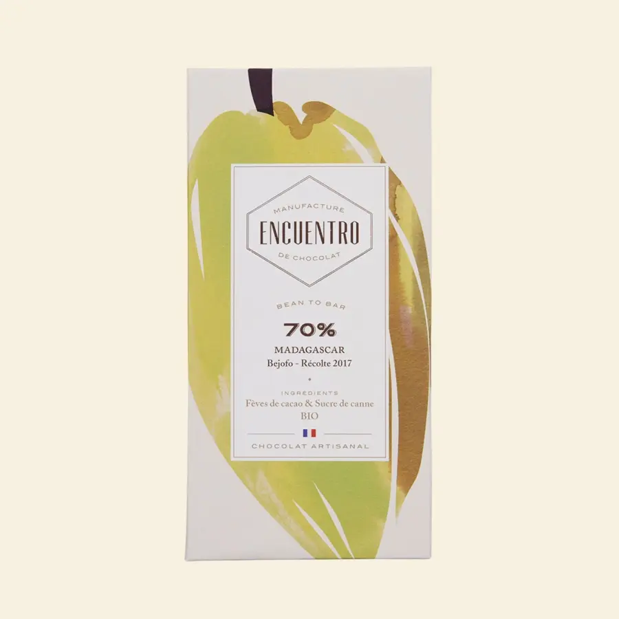 Tablette de chocolat Encuentro - 70% Madagascar | Vente en Ligne