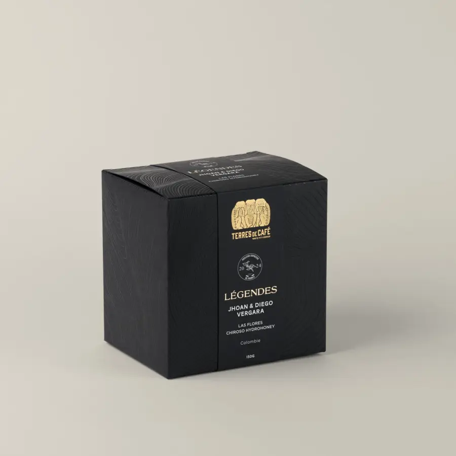 Légendes - Jhoan & Diego Vergara - Las Flores - Thermal Shock Anaerobic Washed | Terres de Café | Vente en ligne