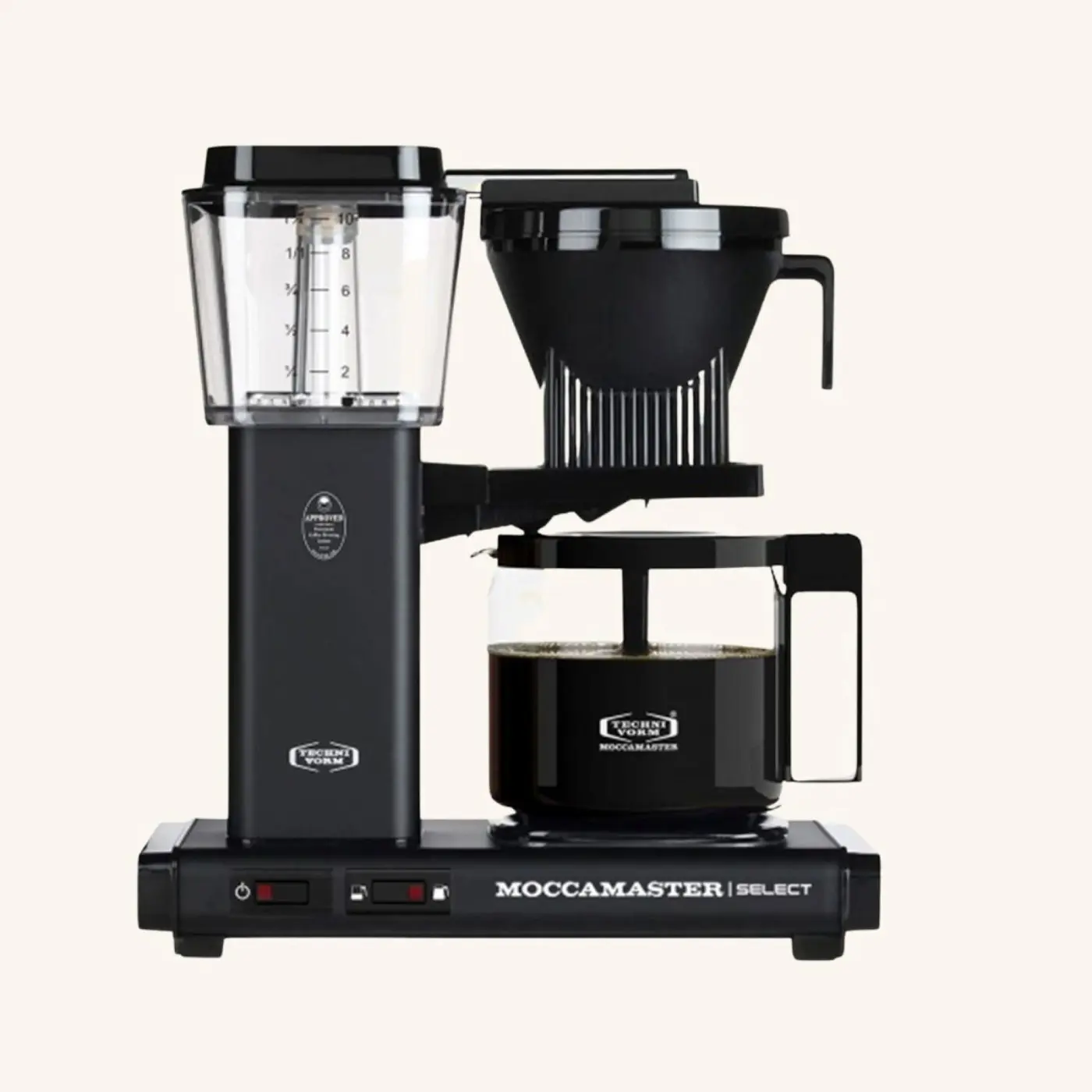 KBG 741 SELECT filter coffee maker - Off-White - Moccamaster| Online Shop