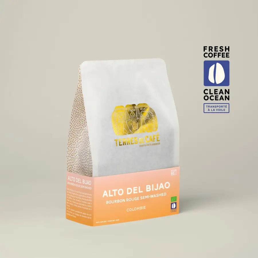 Specialty Coffee | Alto del Bijao Red Bourbon Semi-Washed Organic Coffee | Online Sales