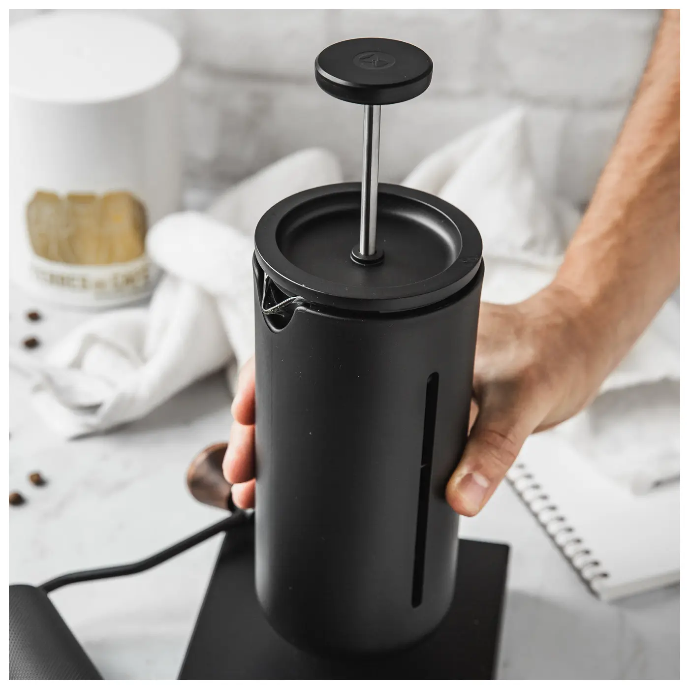 Cafetière piston Small U 450mL Timemore Cafetières et bouilloires