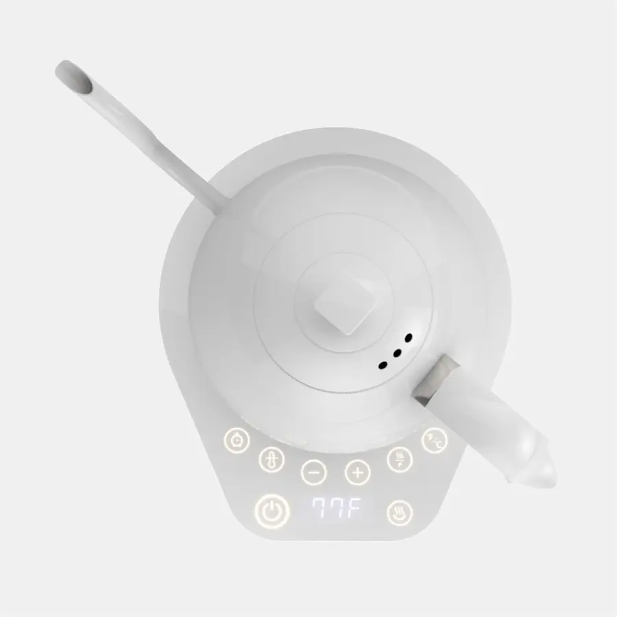 White "Artisan" Kettle - Brewista | Terres de Café