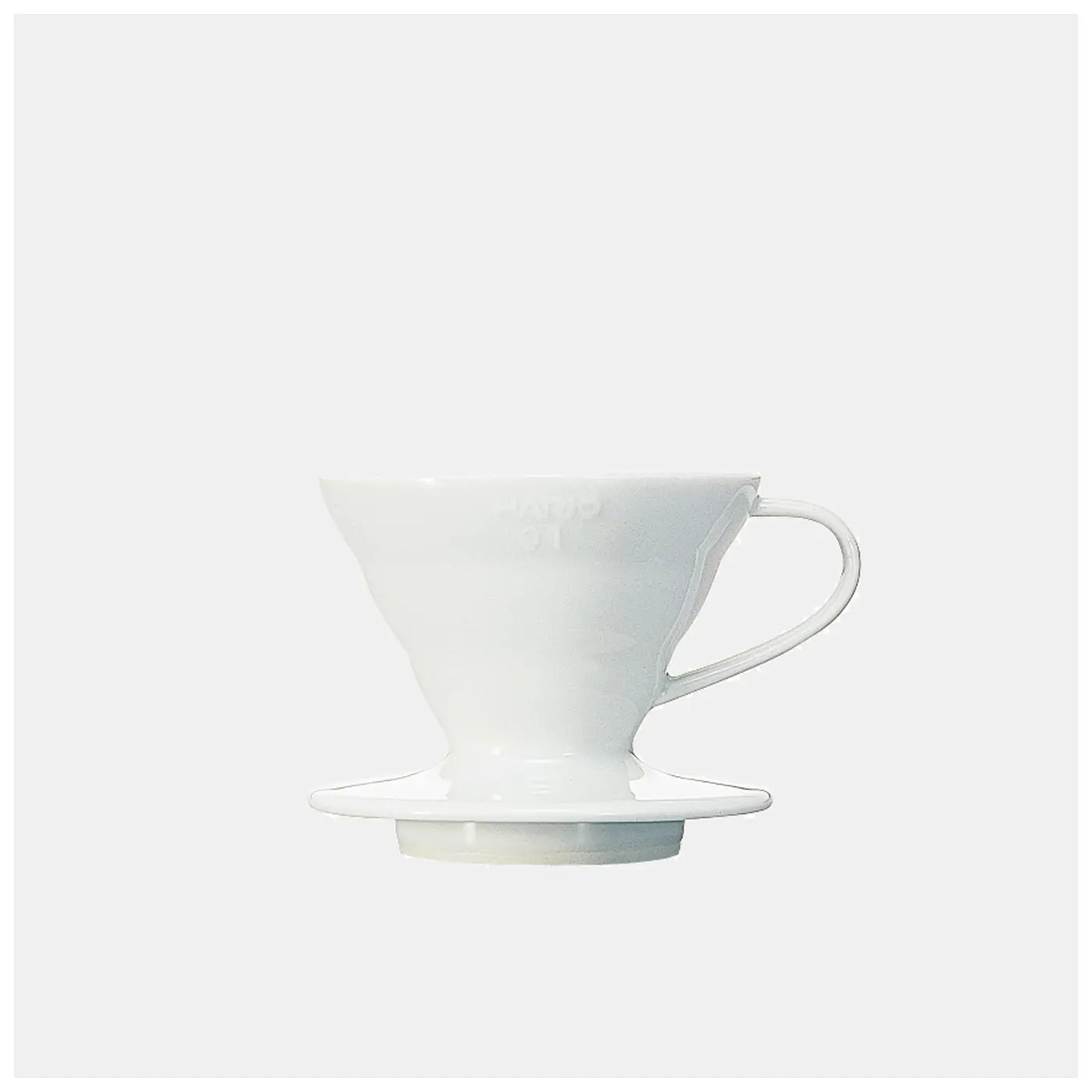 V60 Céramique 01 - Dripper - 1/2 Tasses - Blanc Accessoires Méthodes douces
