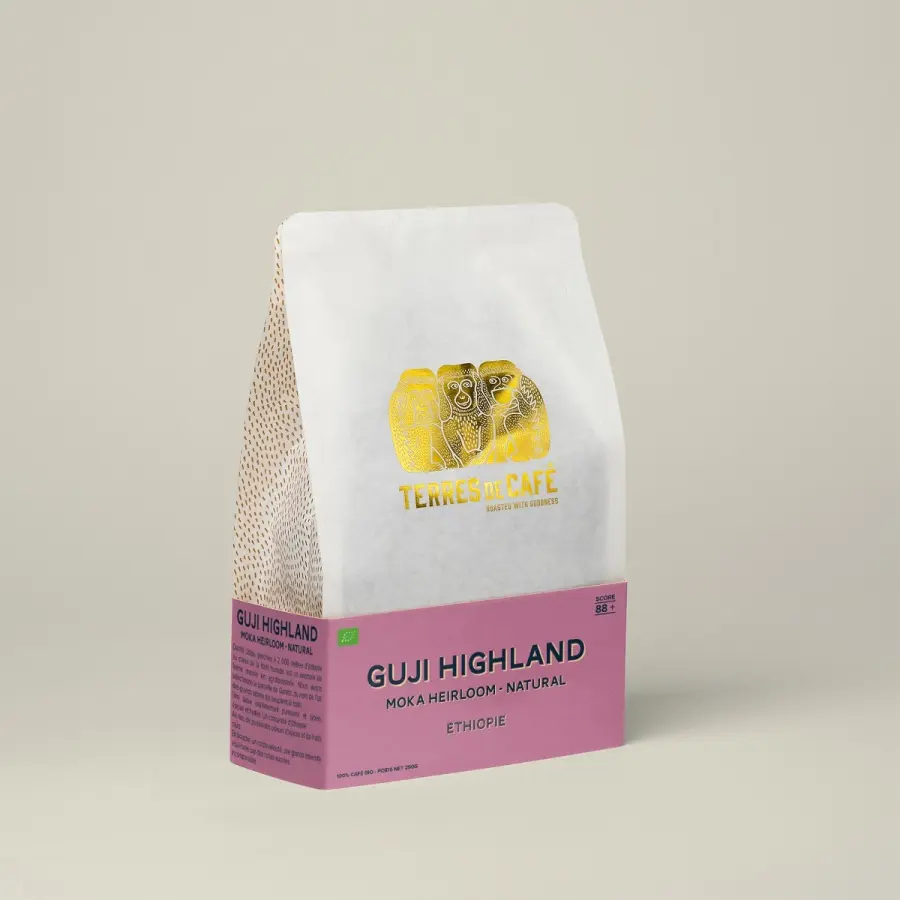 café de spécialité Terres de café - Café Guji Highland Bio