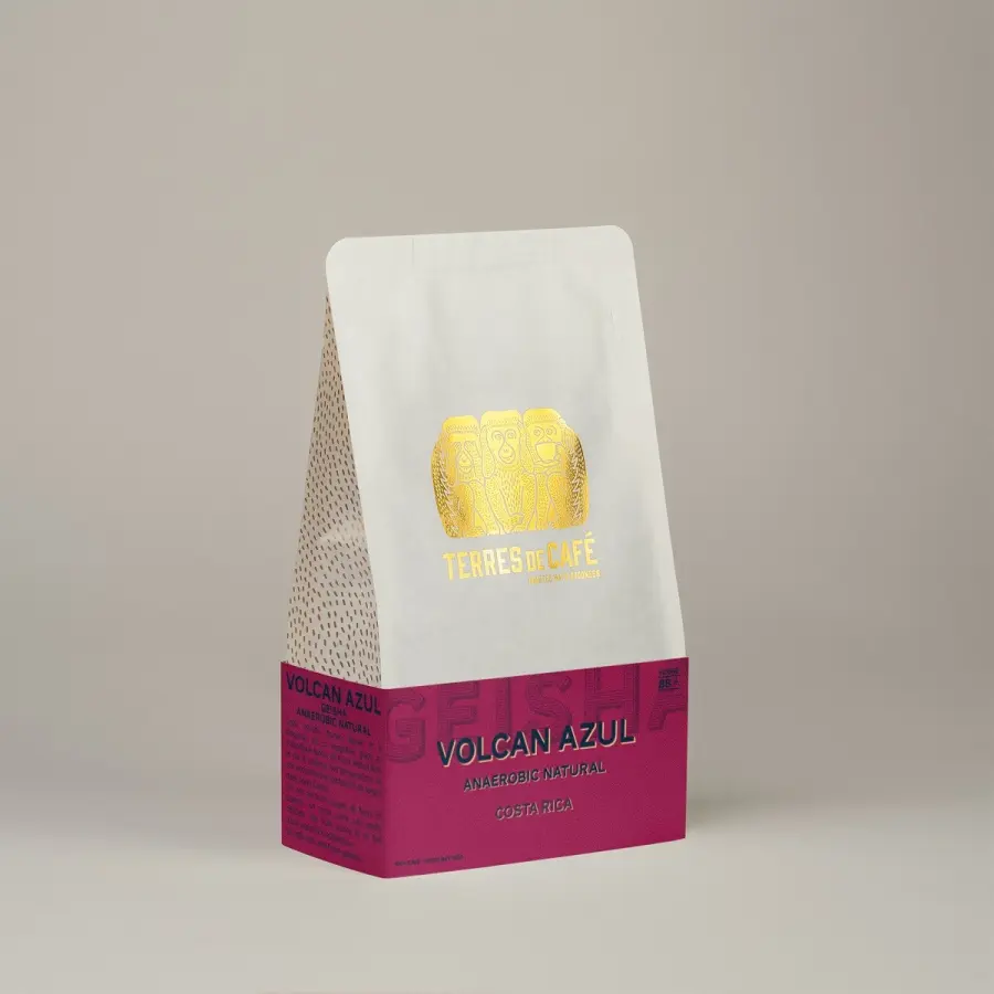 Specialty coffee by Terres de Café - Coffee Volcan Azul - Geisha Anaerobic Natural