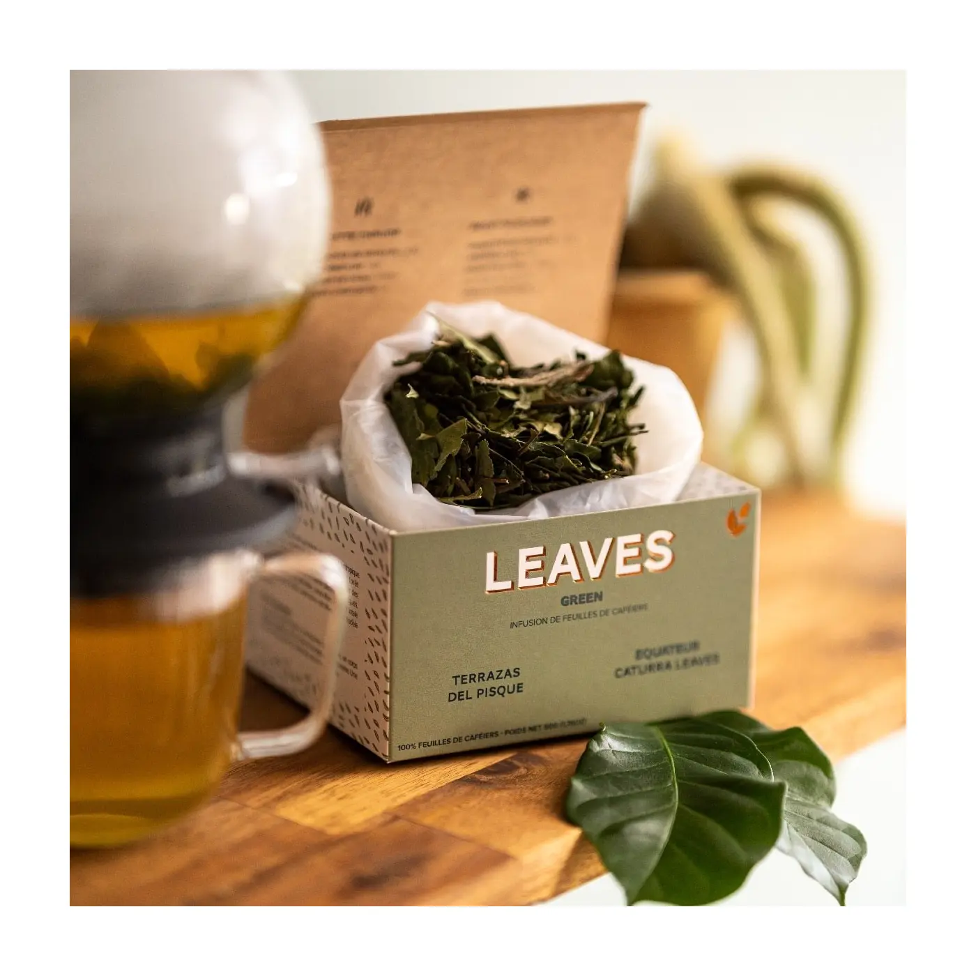 Leaves | Terrazas Del Pique - Leaves Green| Vente en ligne