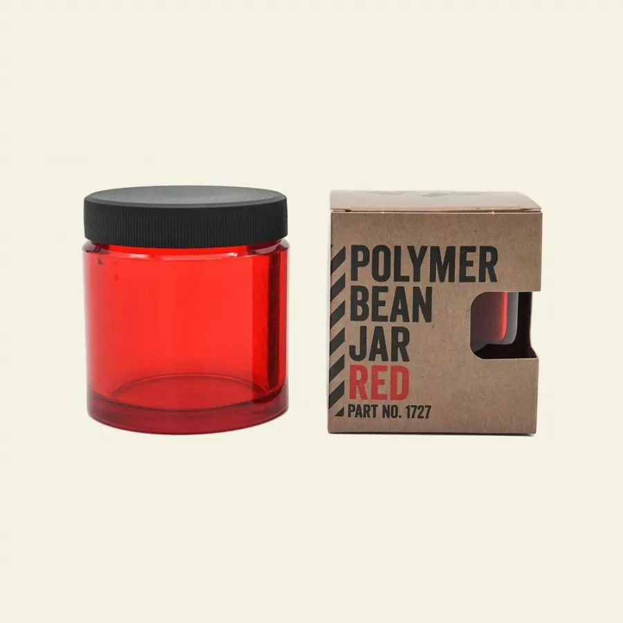 Polymer Bean Jar for Nitro Blade C40 mill - Red - Comandante I Buy Online