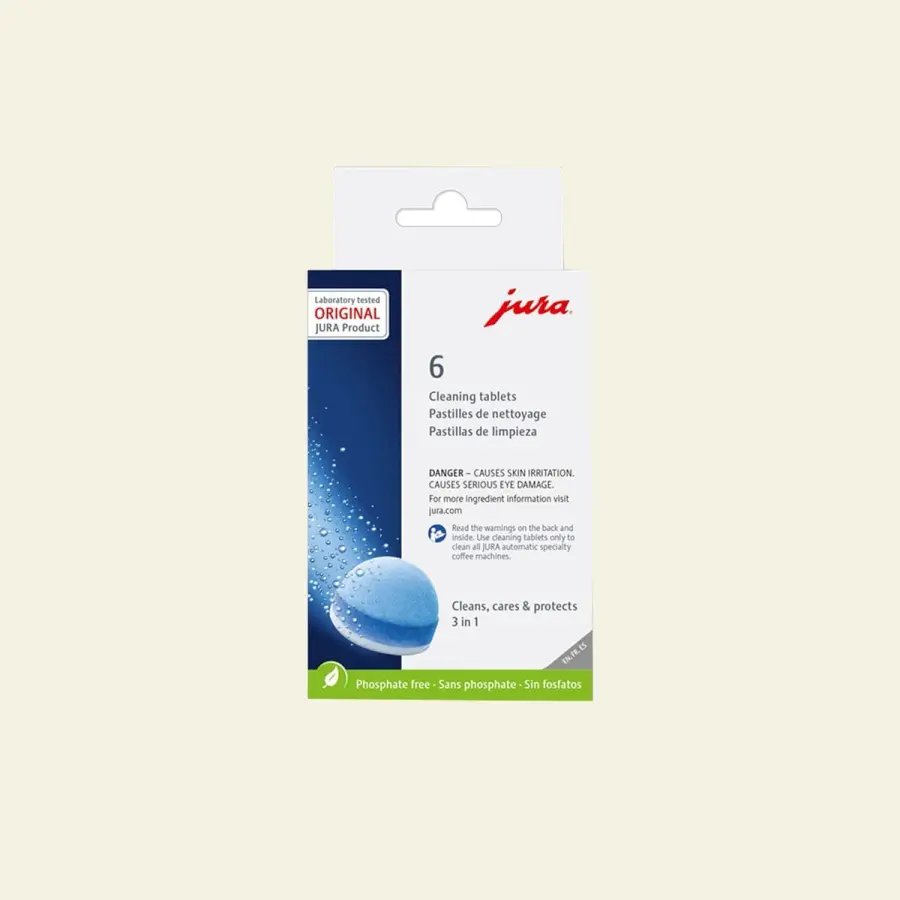 Jura cleaning tablets x 6