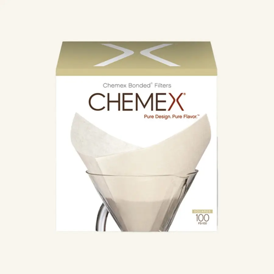 100 Chemex bonded filters - 6 to 8 cups
