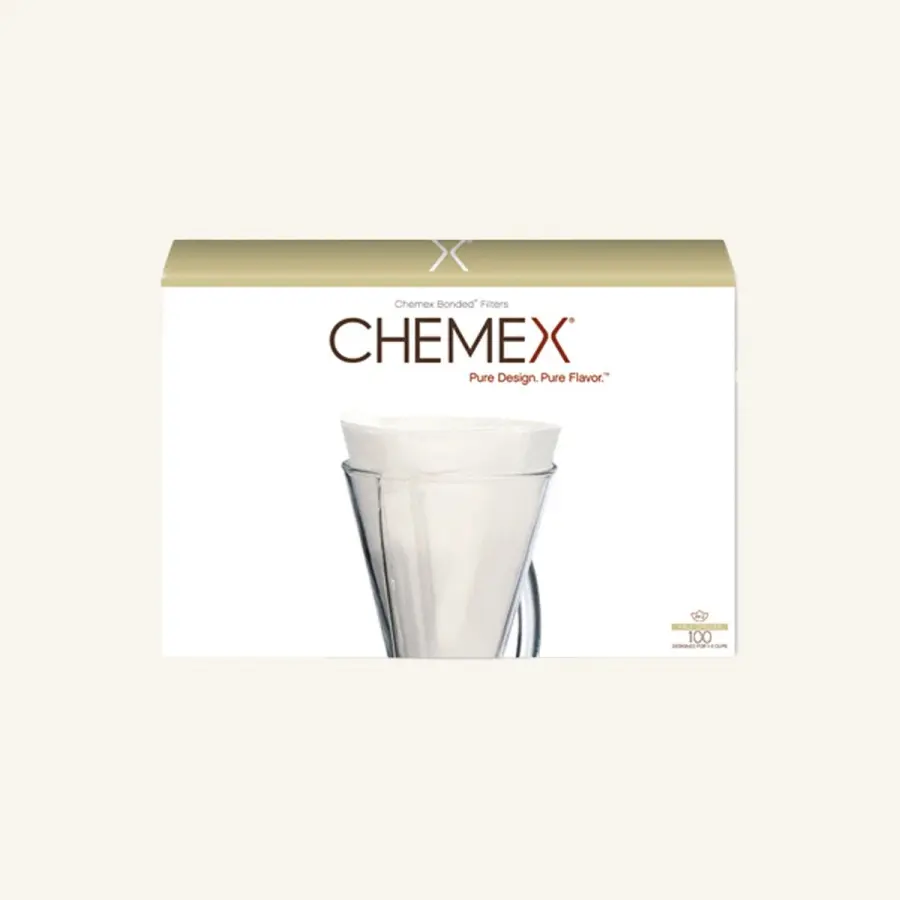 Lot de 100 Filtres pour Chemex - 1-3 Tasses Les filtres à café
