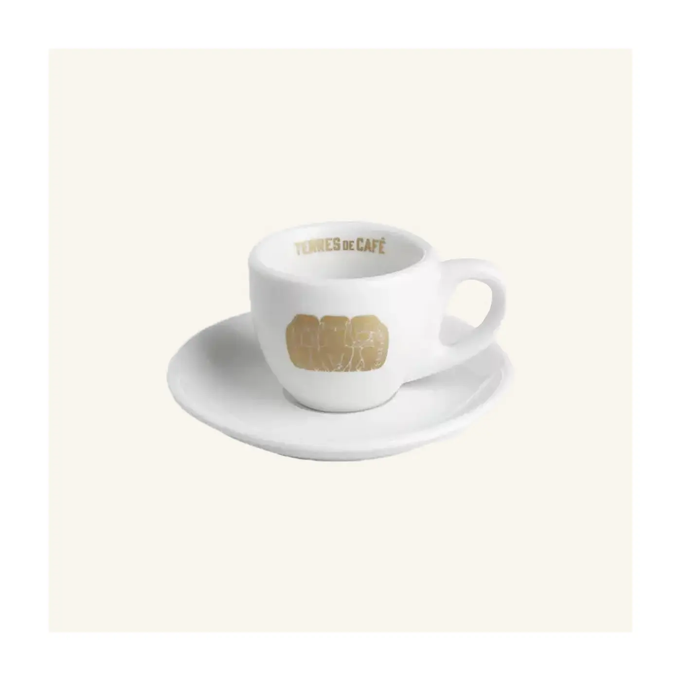 Tasse Et Sous-Tasse À Expresso En Porcelaine | Vente en Ligne
