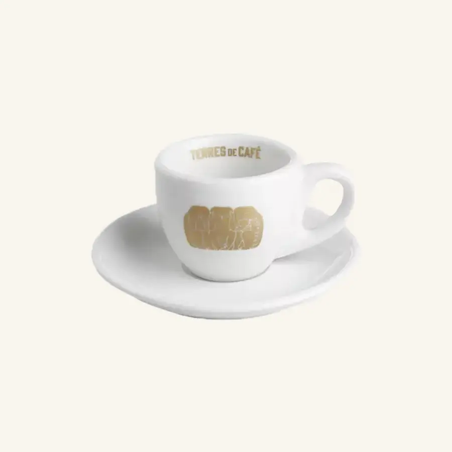 Expresso porcelain cup and saucer - 75mL