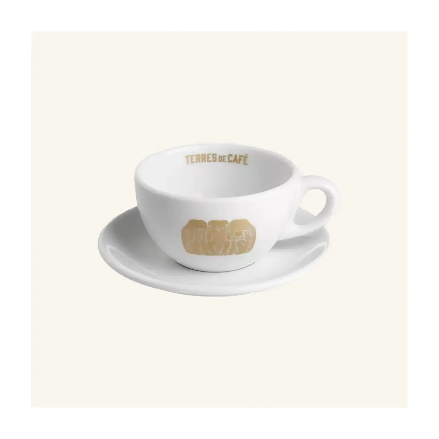 Tasse Et Sous-Tasse À Expresso En Porcelaine | Vente en Ligne