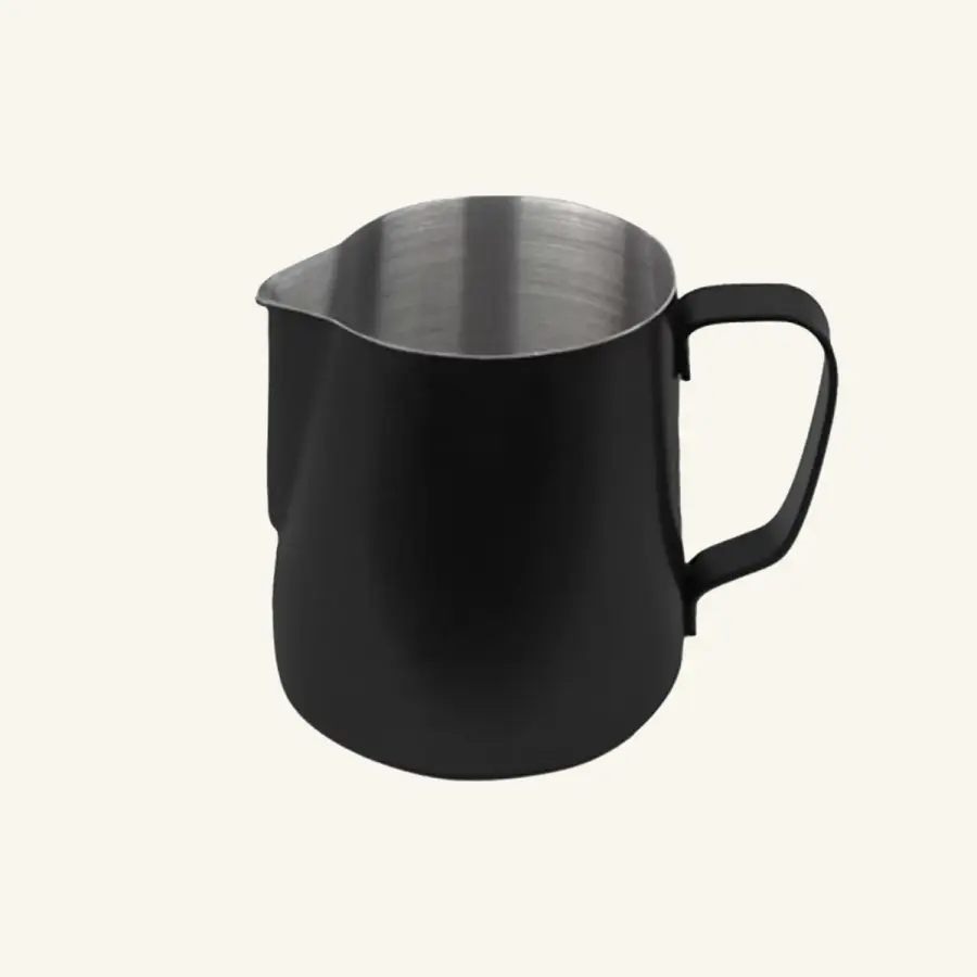 Pichet À Lait Noir en Inox 350 Ml - JoeFrex | Vente en Ligne