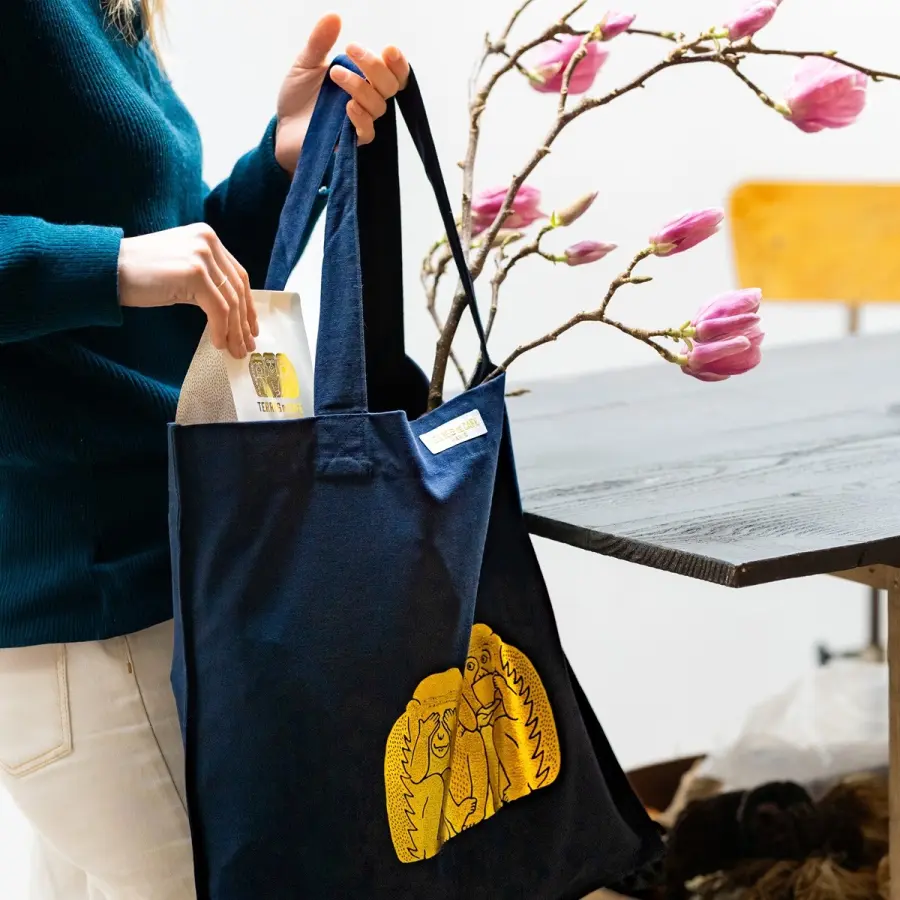 Totebag Terres de café Lifestyle