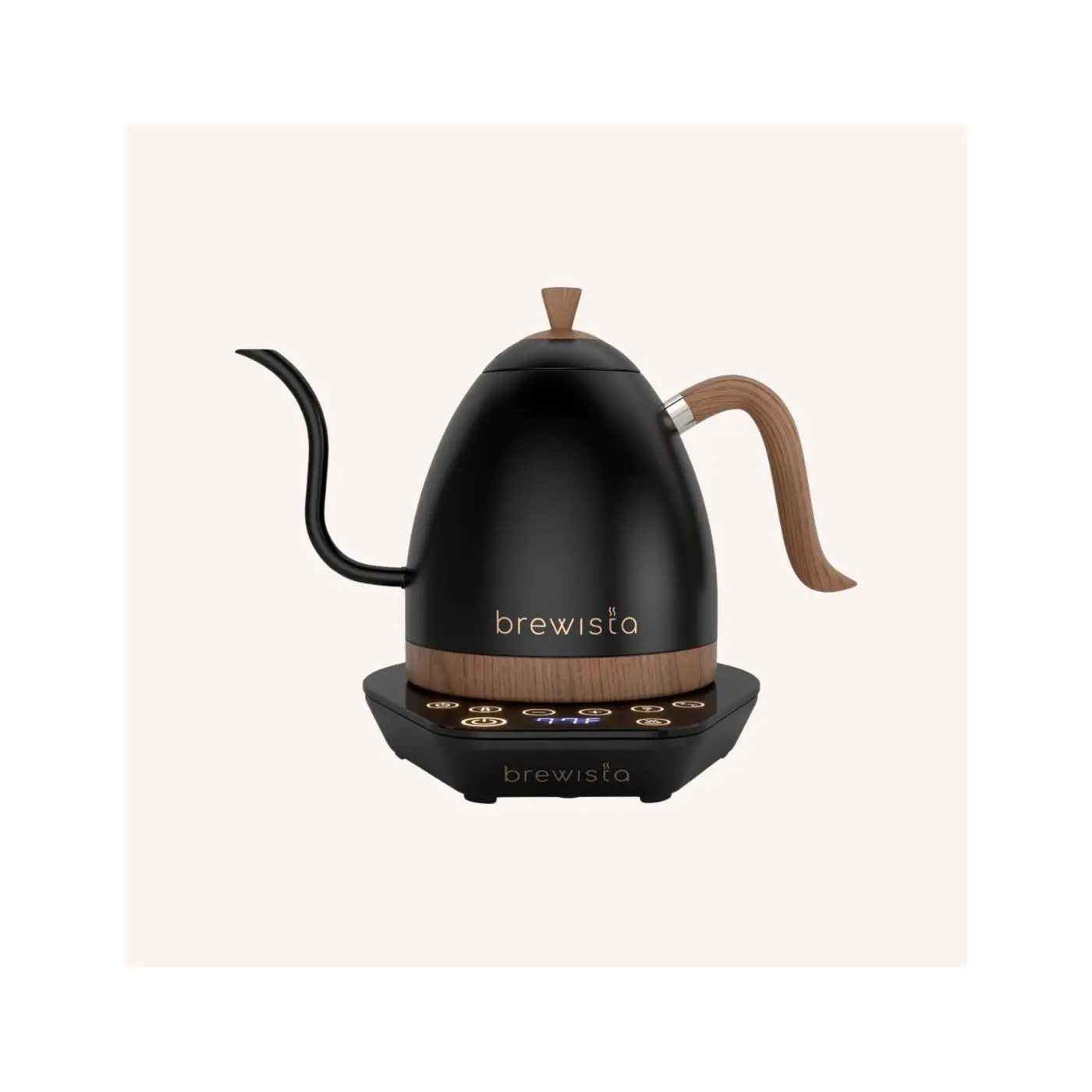 Artisan - Bouilloire - Noir Mat et Bois Cafetières et bouilloires