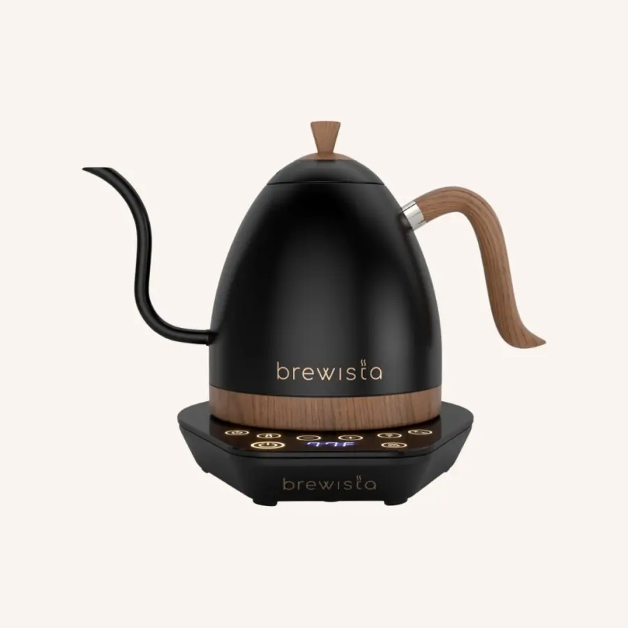 Artisan - Bouilloire - Noir Mat et Bois Cafetières et bouilloires