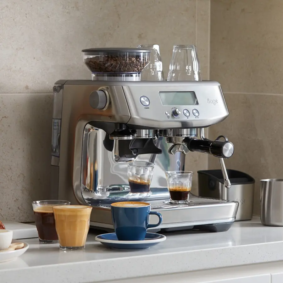 The Barista Pro - Machine à café expresso automatique - Acier inoxydable noir Machines à café