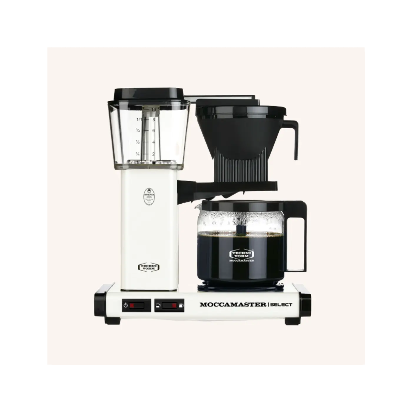 KBG 741 SELECT - Cafetière filtre - Blanc mat Cafetières et bouilloires