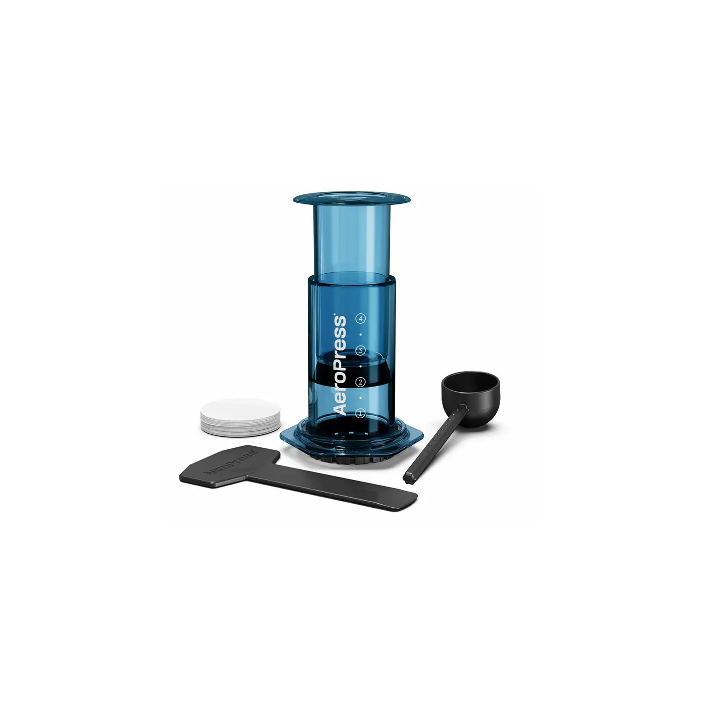 Cafetière Aeropress Clear - Bleue Cafetières et bouilloires