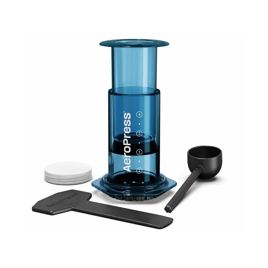 Cafetière Aeropress Clear - Bleue Cafetières et bouilloires