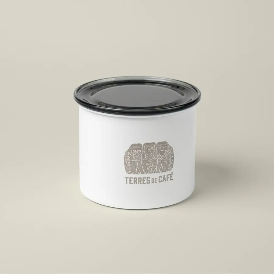 Boîte hermétique Airscape blanche - 250 g | Vente en Ligne