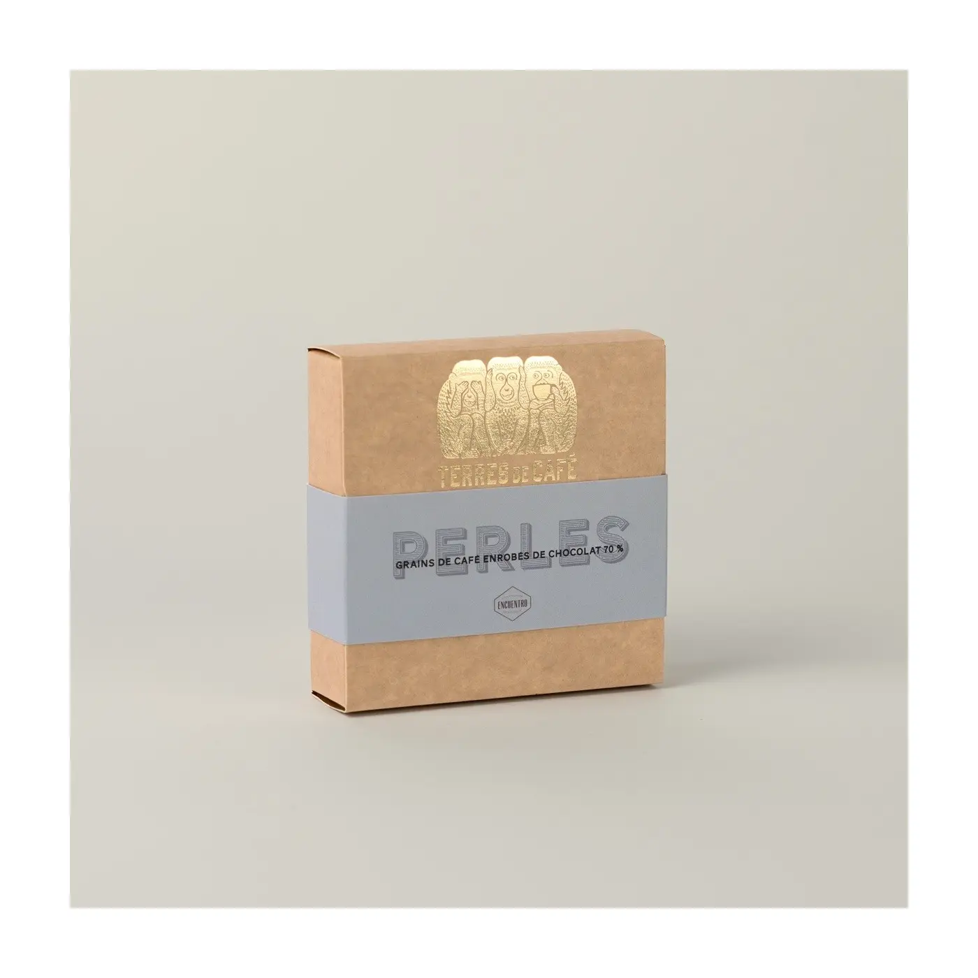 Cacao de spécialité | Perles - Box of coffee beans coated with 70% chocolate | Online Shop