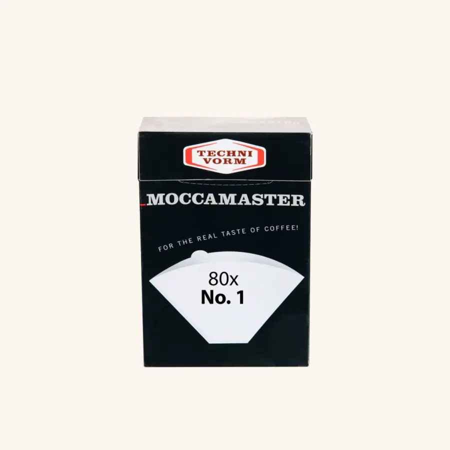 80 filtres n°1 Moccamaster | Vente en Ligne