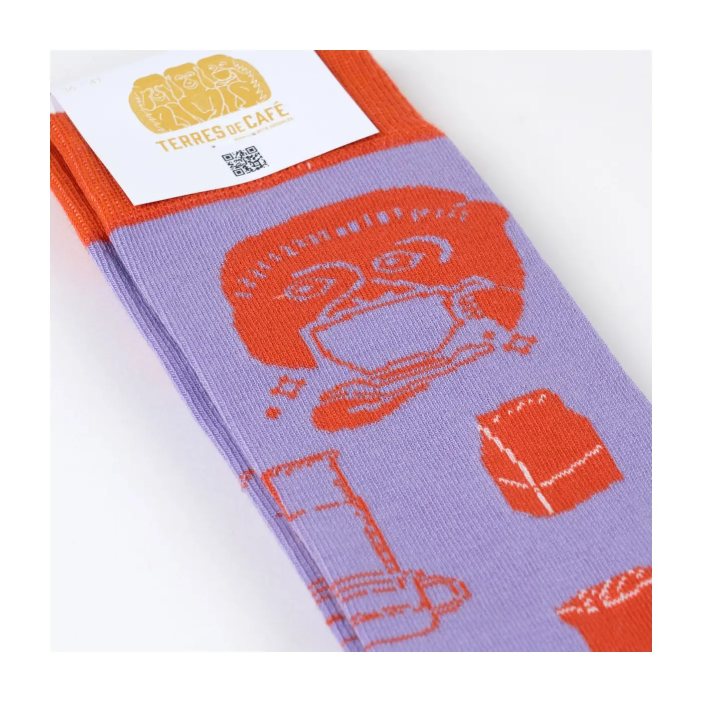 Chaussette coffee geek | Vente en Ligne