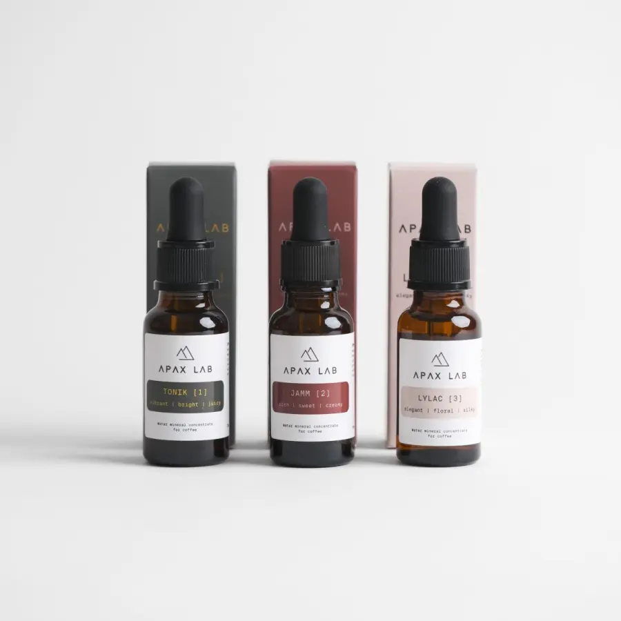Concentrés de minéraux - Kit de 3 fioles 20mL | Vente en Ligne