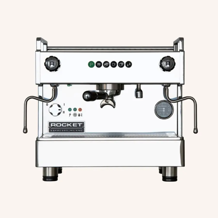 Machine à café manuelle | Boxer 1 groupe avec Shot Timer Rocket Espresso | Vente en Ligne