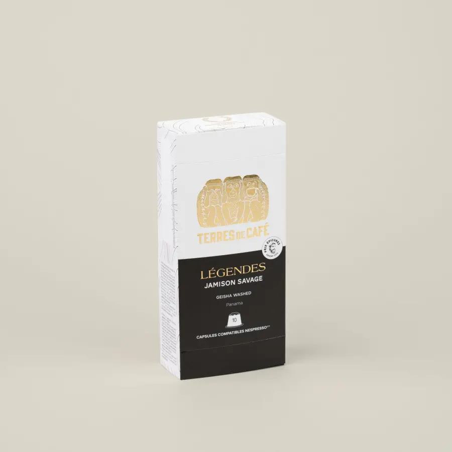 Café de spécialité | Capsules Légendes - Jamison Savage - Geisha Washed| Vente en ligne