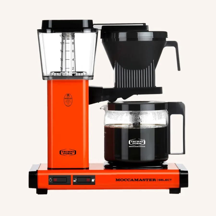 Cafetière filtre | KBG 741 SELECT - Orange | Vente en Ligne